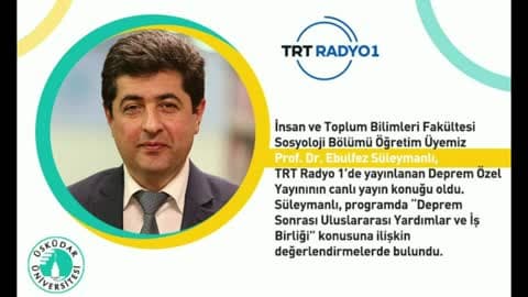 Deprem sonrası uluslararası yardımlar ve iş birliği | Prof.Dr. Ebulfez Süleymanlı